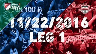 Toronto fc and montreal impact played one of the most exciting playoff
series to date in 2016 mls cup playoffs. take a look back at all big
moments a...