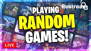 Random Roblox Games Stream 194 (5/7/24)