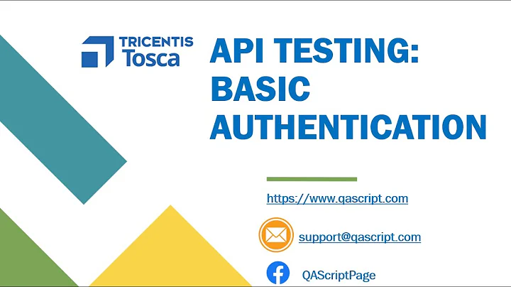 Tosca Tutorial | Lesson 83 - Authorize API requests using Basic Authentication | API Testing |