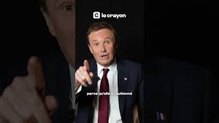 Nicolas Dupont-Aignan réagit aux propos de Ségolène Royal. @lecrayonmedia
