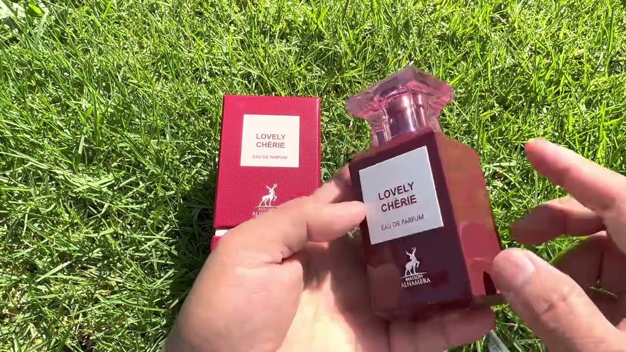 Maison Alhambra LOVELY CHERRIE Fragrance unboxing || Tom Ford Lost Cherry Clone