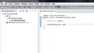 Intro to Java Programming - 2 - Hello World