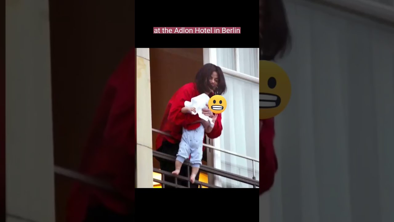 Michael Jackson And His Son Carried In The Balcony Shortsvideo Trending Viral