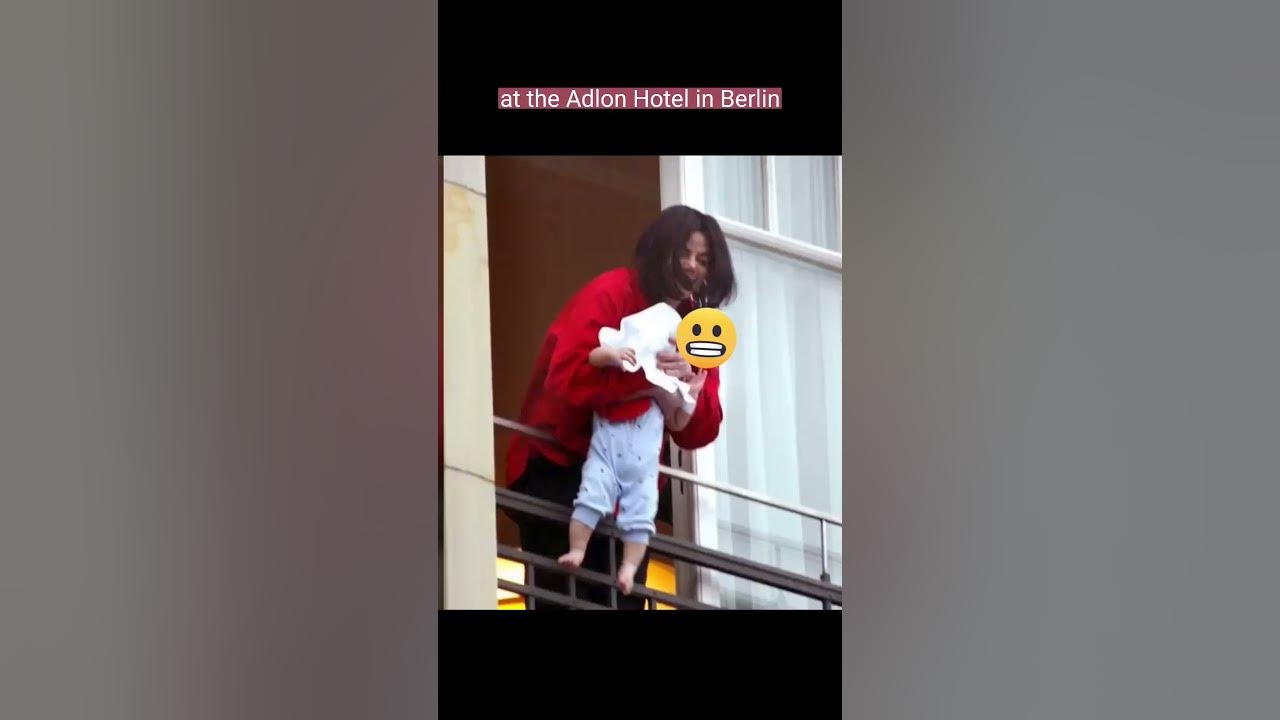 Michael Jackson | and his son carried in the balcony #shortsvideo #trending  #viral