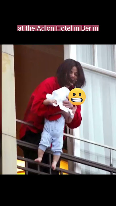 Michael Jackson | and his son carried in the balcony #shortsvideo #trending #viral