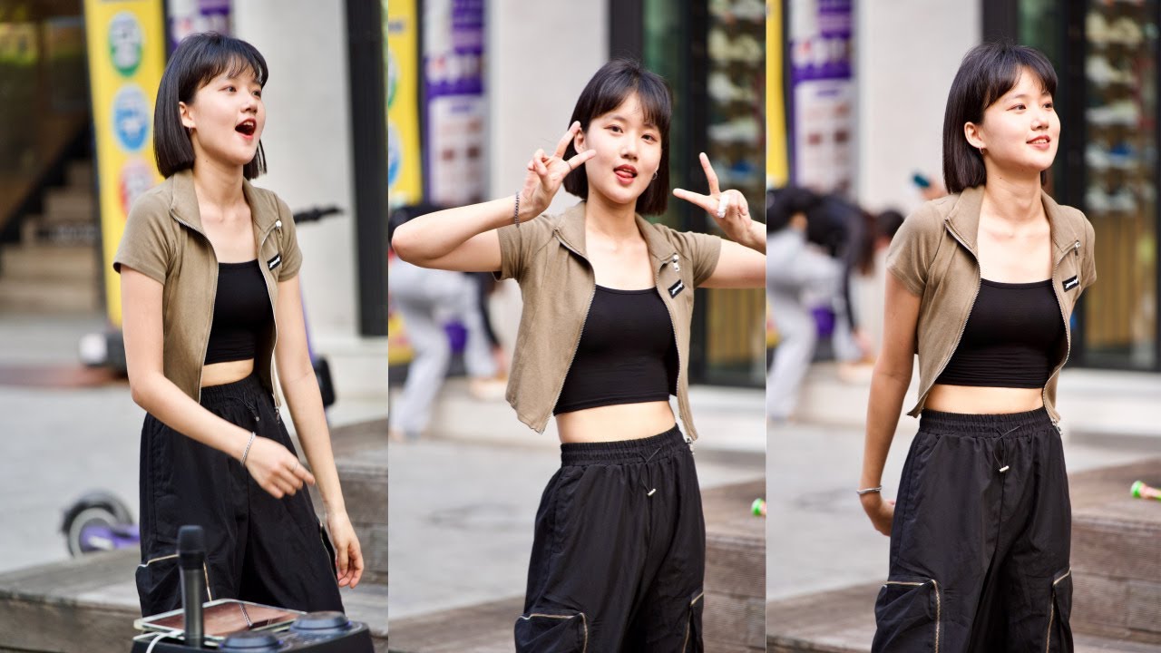 23.09.10 신촌 버스킹 movement 댄스팀 제이 ( 현진 ) 안티프래자일, 하입보이,언포기븐 외 몰아보기 직캠 By GoodFanCam