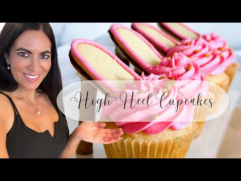 High Heel Cupcakes