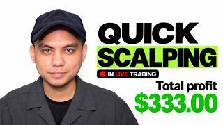 300$+ QUICK SCALP LIVE TRADE ON GOLD