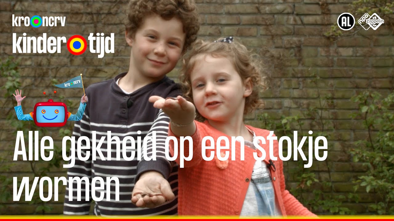 Wormen | Alle gekheid op een stokje (Kindertijd KRO-NCRV) - YouTube