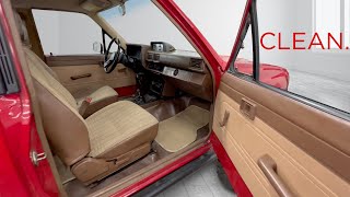 1985 Toyota Pickup/Hilux 4wd Interior Tour/Review