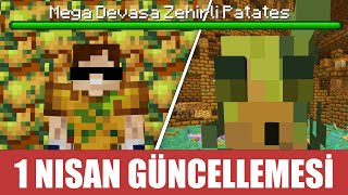 minecraft 1 nisan güncellemesinde oyunu bitirdim..