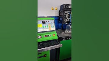 Test unit injector and denso common rail