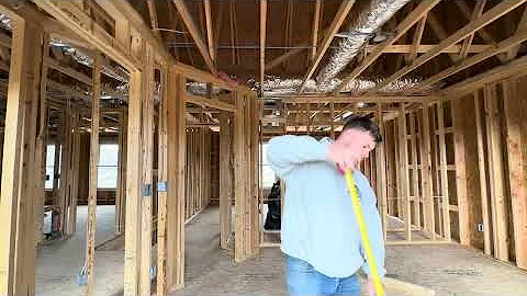 House Build Update 2926 Robert house  | Doors & Windows Installed + Rough Mechanicals Walkthrough