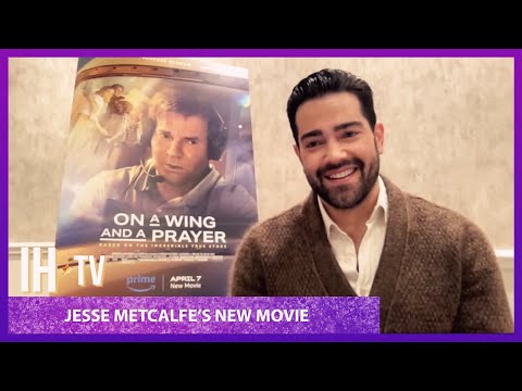 ON A WING AND A PRAYER (2023) Jesse Metcalfe Interview | Dennis Quaid, Heather Graham Movie