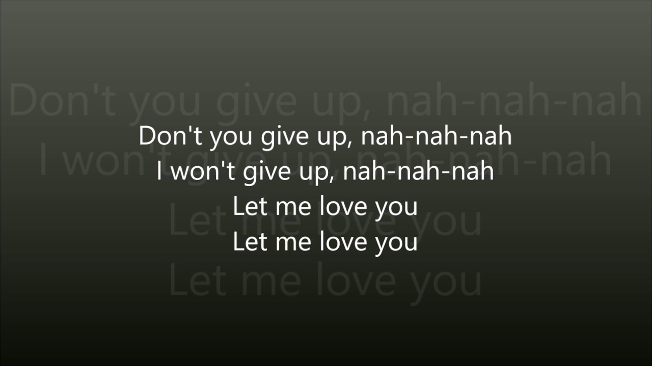 DJ Snake ft. Justin Bieber - Let my love you (Lyrics) - YouTube