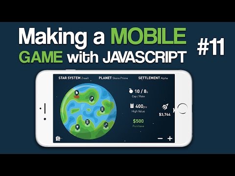 Making a Mobile Game with Javascript - 11: Starting Easing