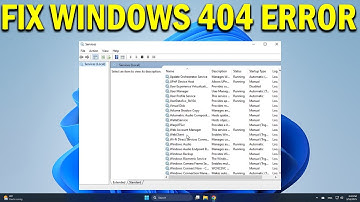 How To Fix Windows 404 Page Not Found Error - Quick Fix