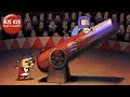 Animated comedy about circus stunts | &quot;Ballone di Cannone&quot; - by Frodo Kuipers