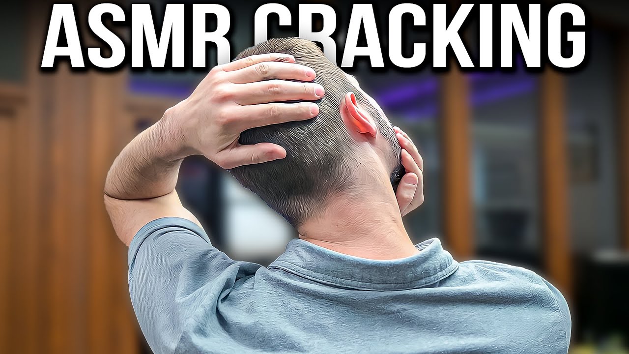 *SOOTHING* BONE CRACKING ASMR😴NO TALKING COMPILATION Neck Cracks