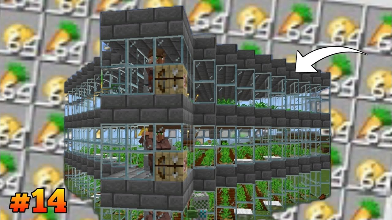 The Biggest Food Farm In Minecraft | Build Biggest Food Farm In ...