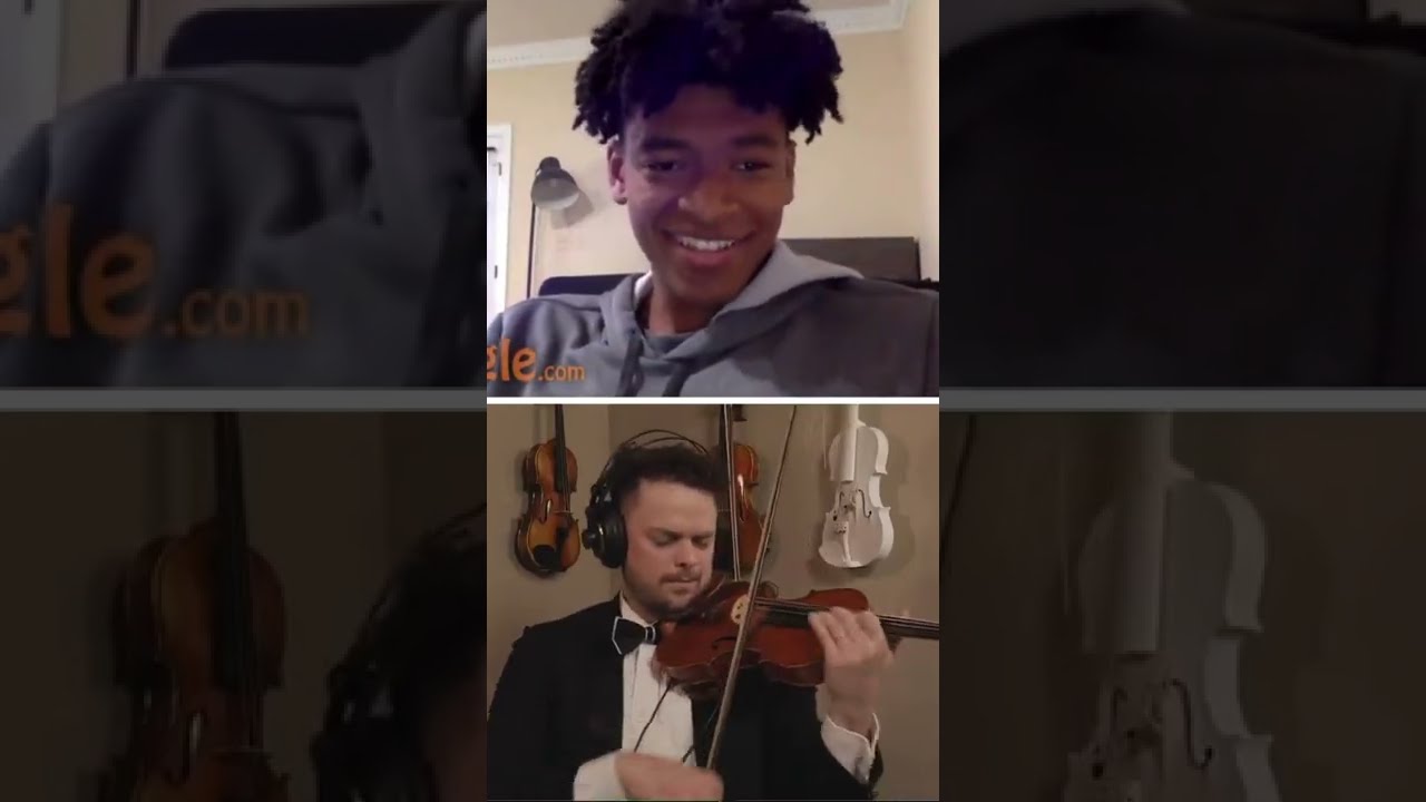 Pro Violinist Stuns Guy with Hip Hop