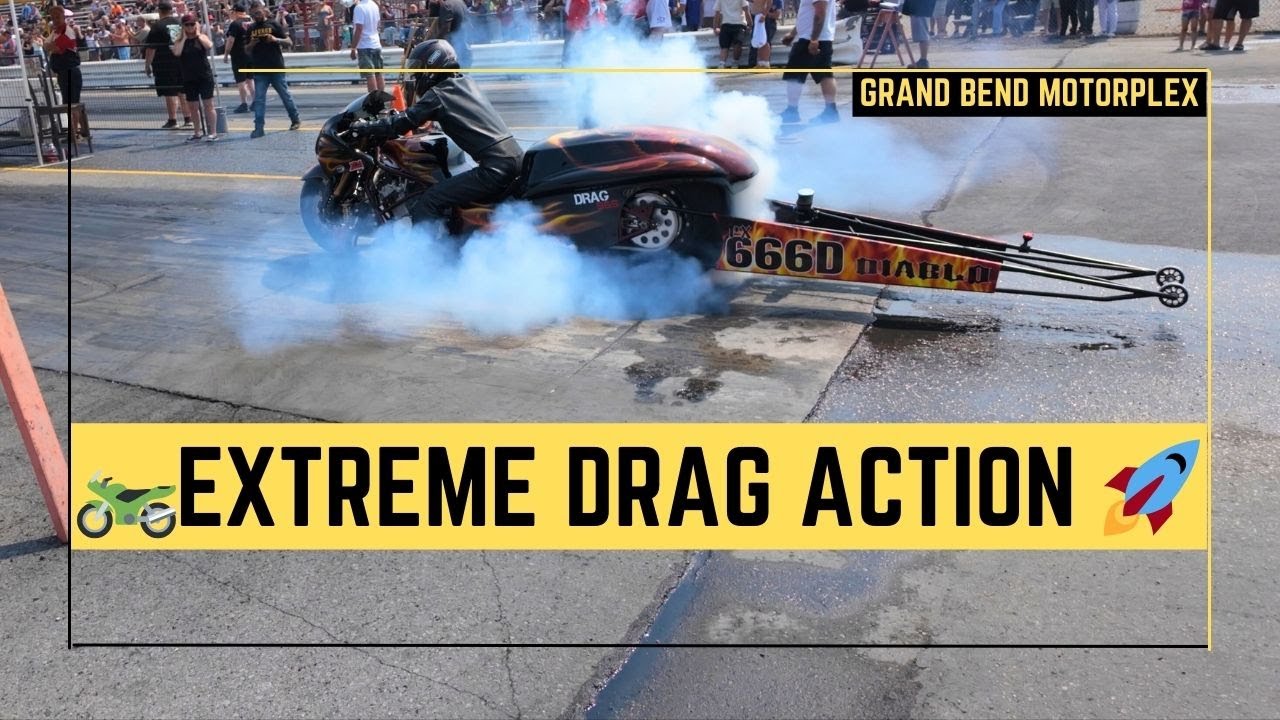 Wild Drag Racing Action 🏍️❄️ | Bikes and  Ski-Doos at Grand Bend 2025 🇨🇦 