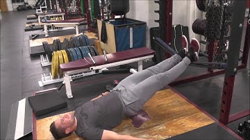 Supine Glute Ham Banded OCI - Oscillatory Isometrics  Triphasic Training