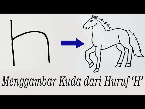 Video: Cara Menggambar Kuda Secara Berperingkat