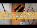 Produktbewertung JARXIOKE Wechselrichter 1200W Reiner Sinus Spannungswandler 12V auf 230V Power Inve