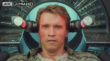 Total Recall 4K HDR | Quaid Escapes Memory Erase