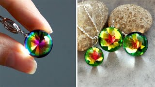 Epoxy resin and SWAROVSKI crystals / Absolute Game Changer For Resin Artists!