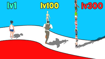 Tower Run All levels 200 - 300 MAX LEVEL WORLD RECORD - Who will beat me?