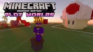 Plot Worlds for Minecraft Bedrock