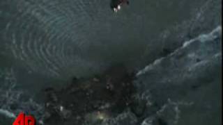 Raw Video: 3 Stranded in SF Bay Lifted to Safety