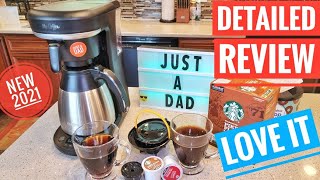 K Cup Pod Combo Brewer Duo Coffee Maker 