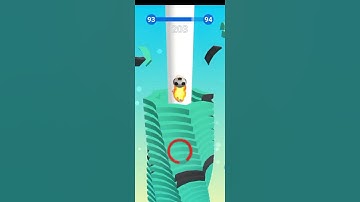 stack Ball ghost gameplay lol 93 || Android /IOS Games#short#satisfying video