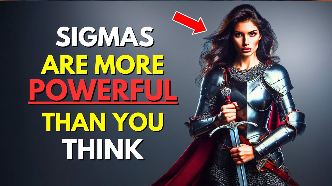 12 Signs A Sigma Female Is Far More powerful Than You Think - YouTube
