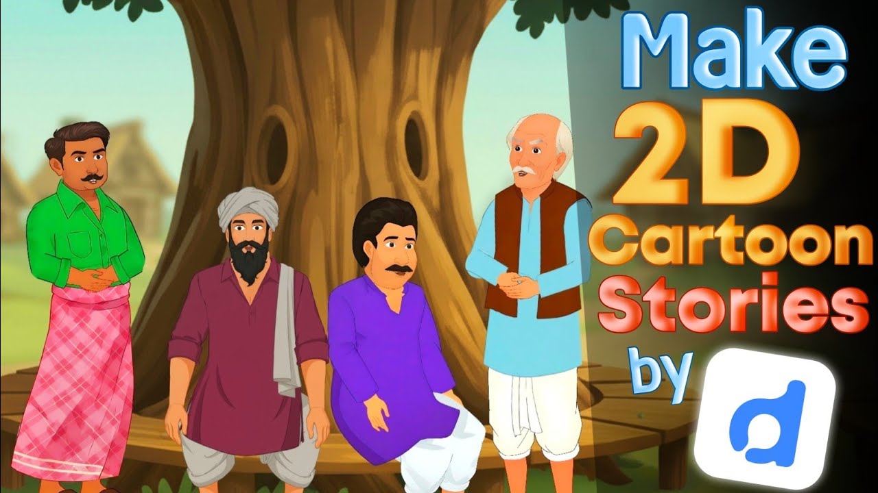 Make 2D Cartoon Stories using AI ️ - YouTube