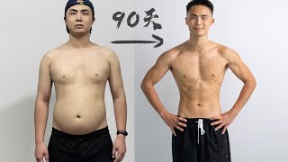 帶粉絲90天練出薄肌身材