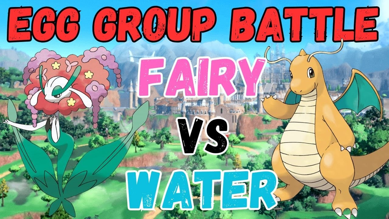 Фея против покемонов Воды, но мы можем использовать только отрицательные предметы