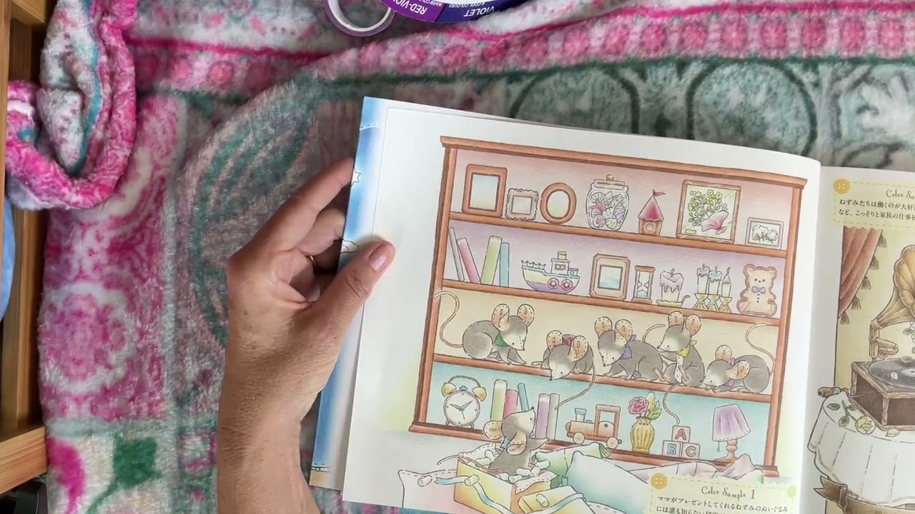 Happy mail and chatty flip through of The Midnight Tea Party for Plush Animals 