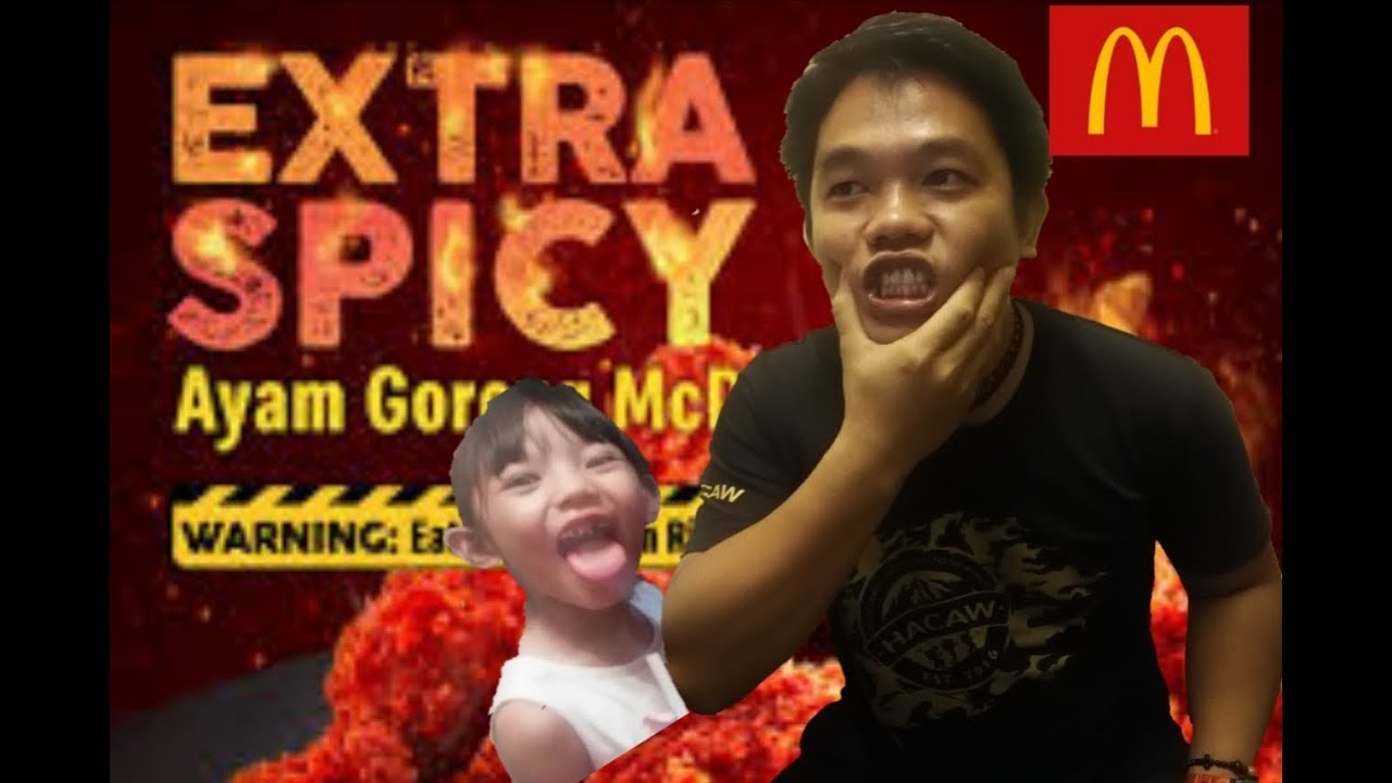 Ayam goreng EXTRA Spicy MCD - YouTube