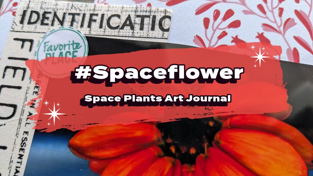 Space Plants Art Journal Process Video | 