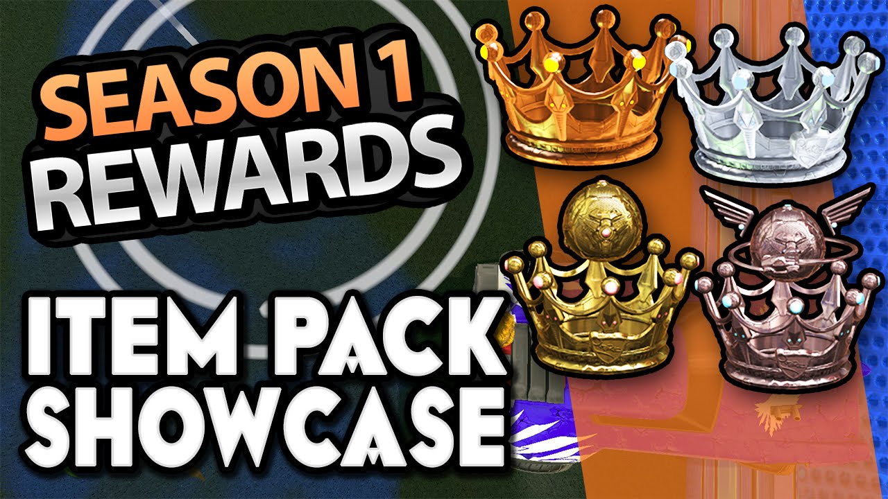 "SEASON 1 REWARDS" - Item Pack SHOWCASE | Rocket League ...