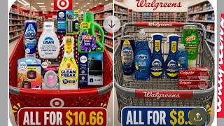 🔥🔥Walgreens/Target PG household products deals 