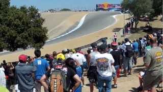 2012 Laguna Seca Moto GP qualifying session.