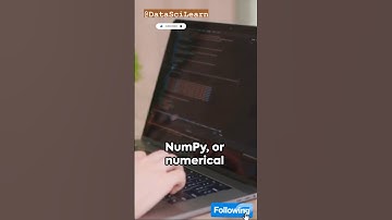 NumPy is a powerful Python library for scientific computing | Data Science #shorts #shortsvideo