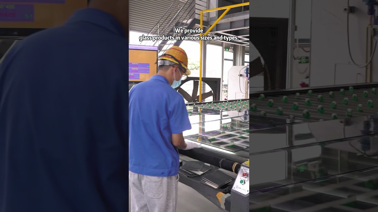 Curved tempered glass Ceramic fritted glass factory