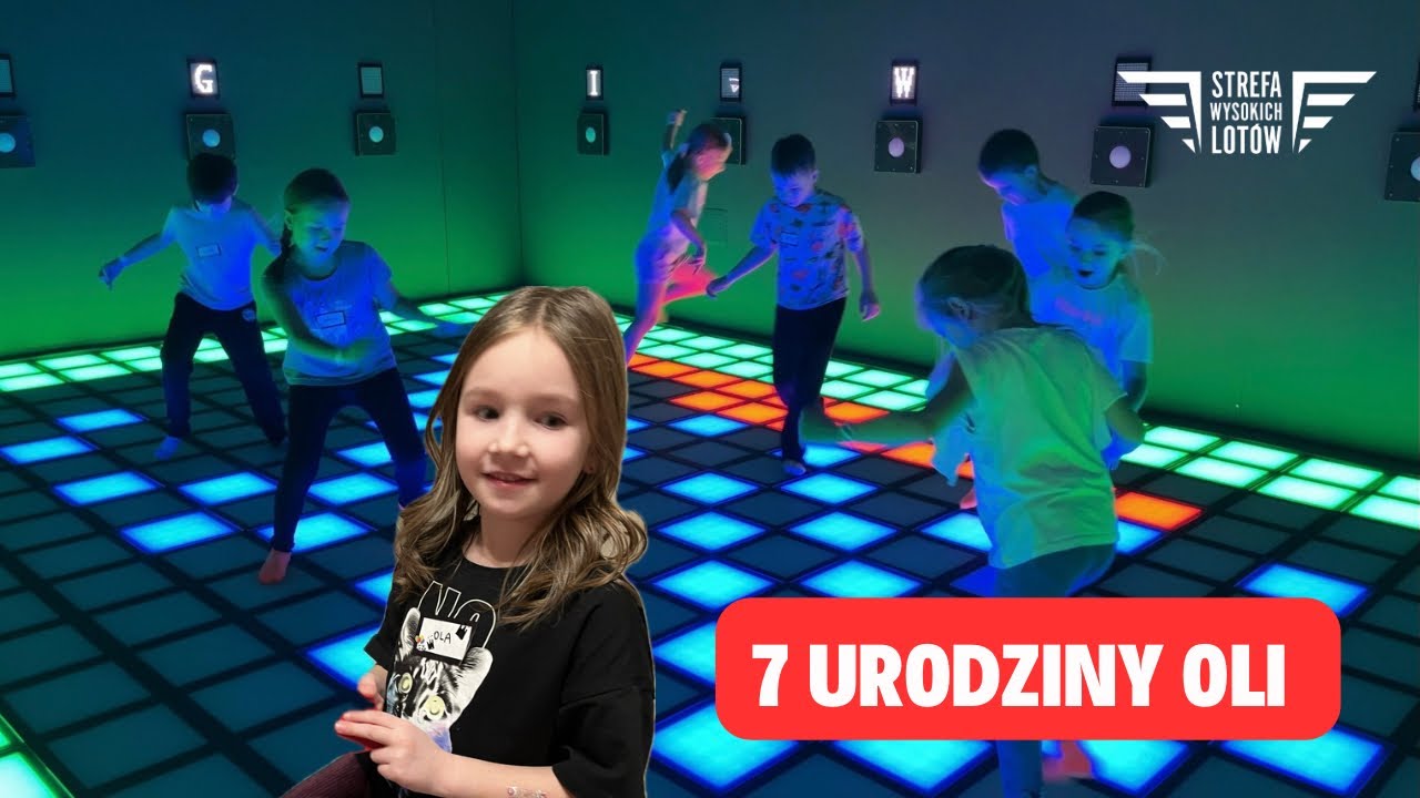 7 Urodziny Oli 🎉 Niezapomniana zabawa w Strefie Wysokich Lotów w Lubinie