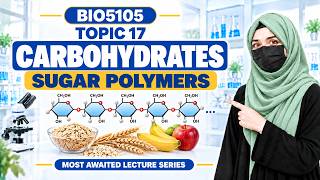Topic No. 17 Carbohydrates Sugar Polymers | BIO5105 | Cell Biology | Virtual University